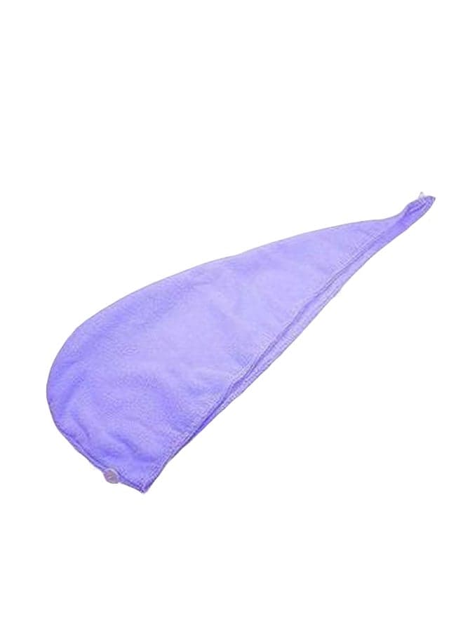 Hair Drying Towel Purple 22x66cm