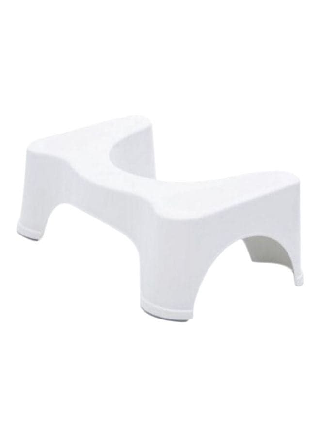 Bathroom Toilet Stool White 9inch