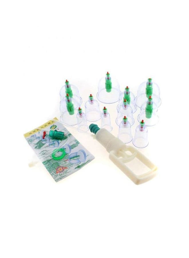 Pack Of 14 Cupping Pull Out Vacuum Apparatus