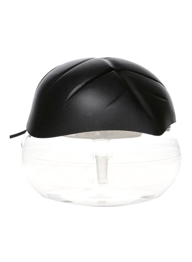 Air Purifier Black/Clear 18.5x18.5x16centimeter