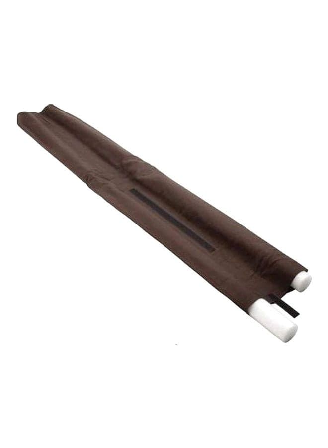 Twin Draft Door Guard Brown/White 36x5.5inch