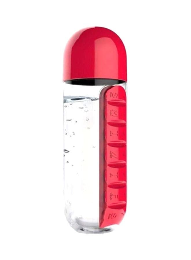 Pill Organizer Water Bottle