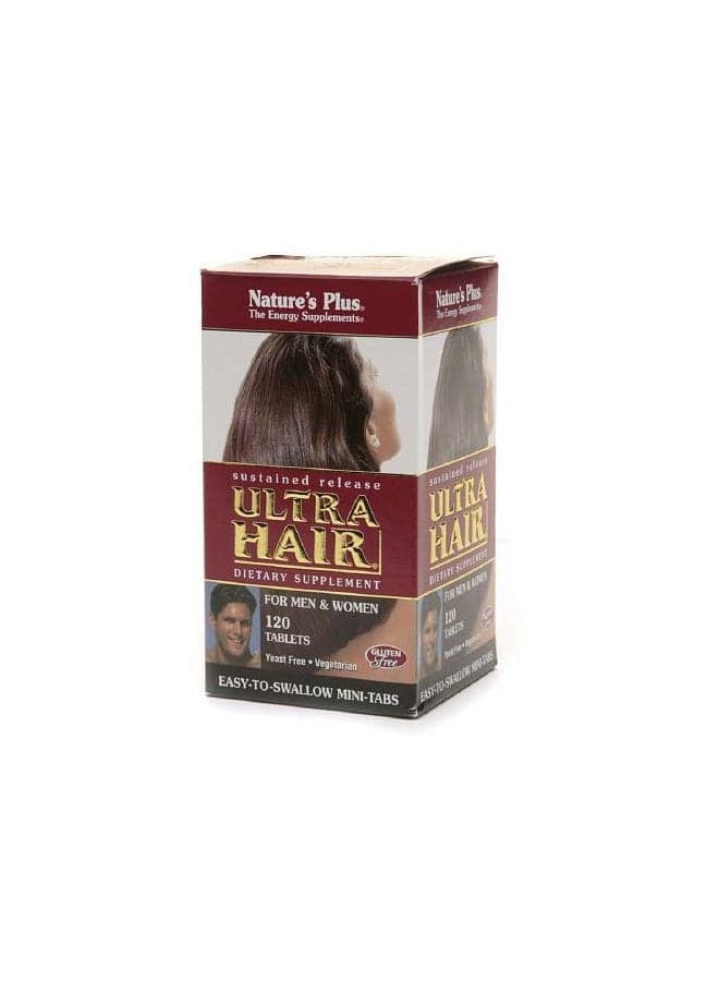 Ultra Hair Sustained Release Dietary Supplement - 120 Tablets