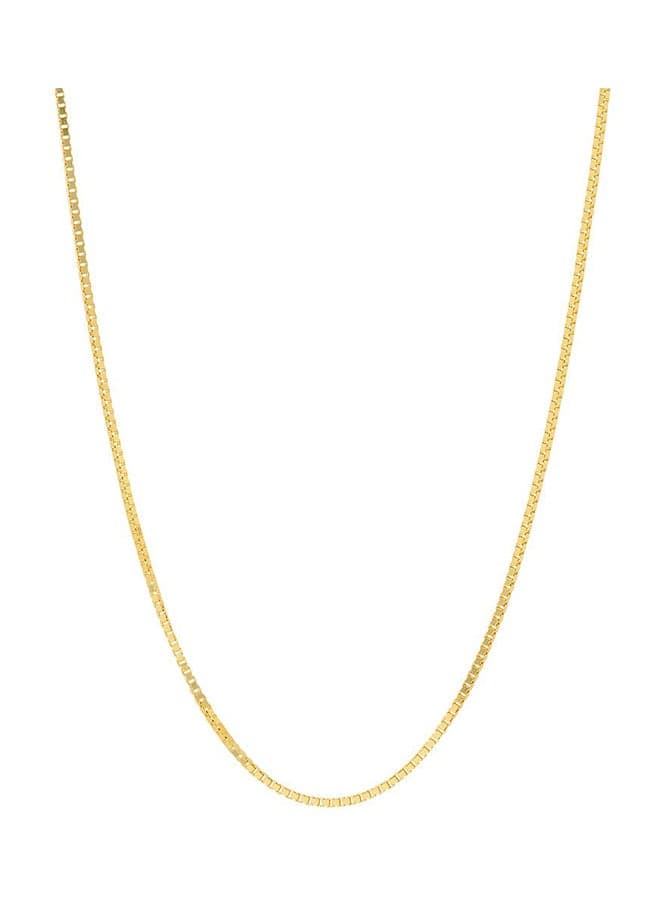 Gold Plated Chain Necklace