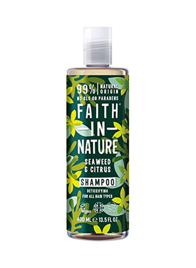 Faith In Nature Seaweed And Citrus Shampoo, 400Ml/13.5Fl. Oz.