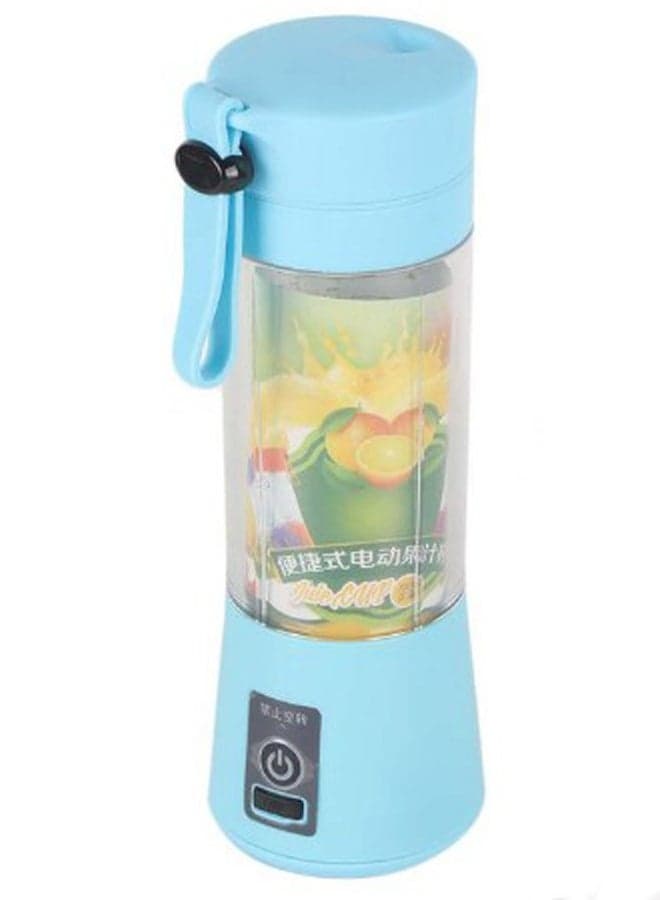 Portable Rechargeable Battery USB Juicer 380 ml 71693 Blue