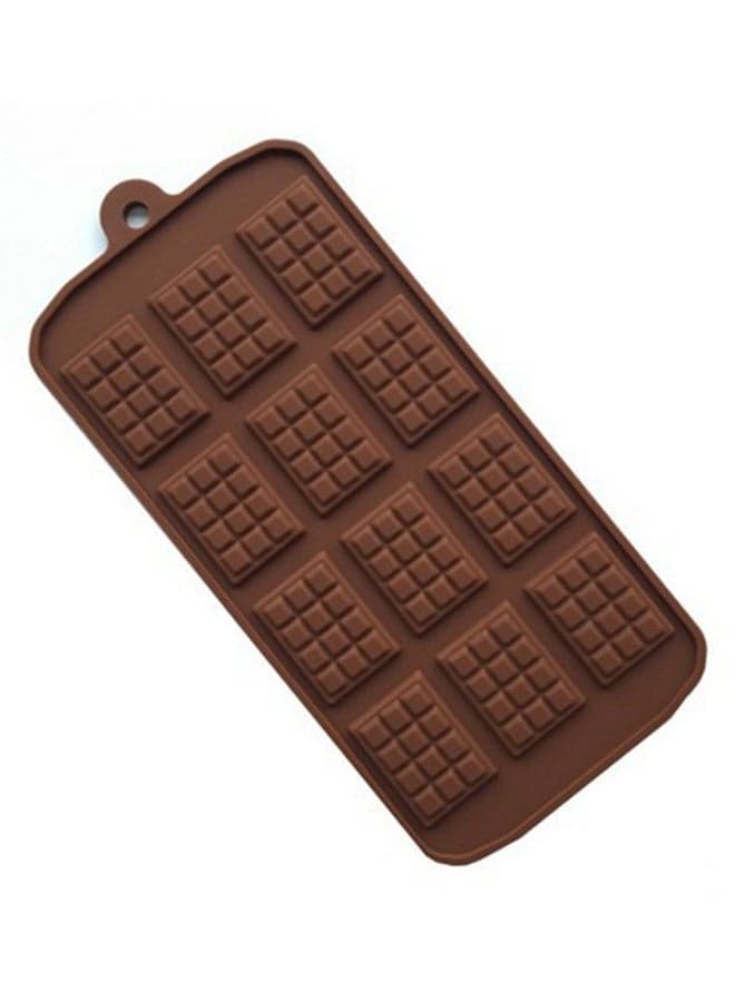12-Piece Chocolate Mold Brown