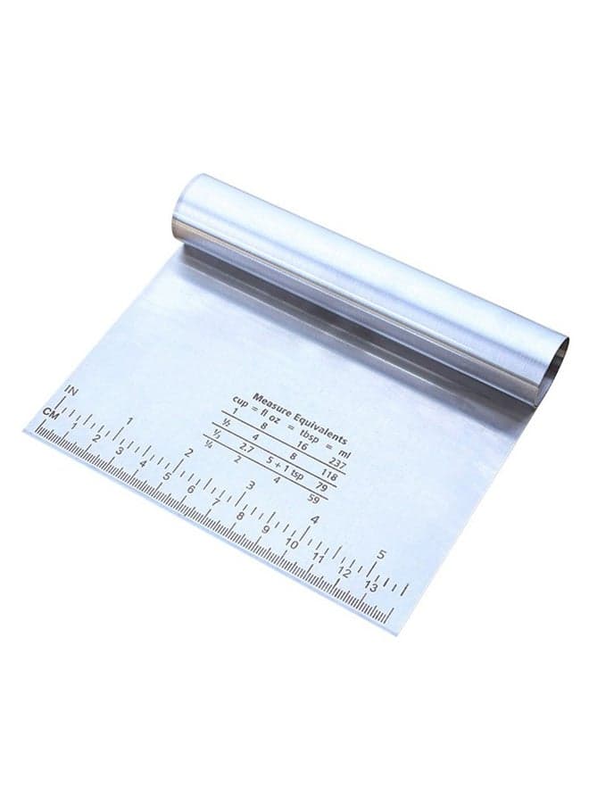 Kitchen Dough Cutter Silver 15 x 12cm