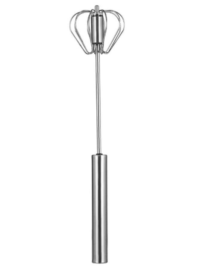 Semi-Automatic Egg Whisk Silver 30.2x65.2x65.2cm