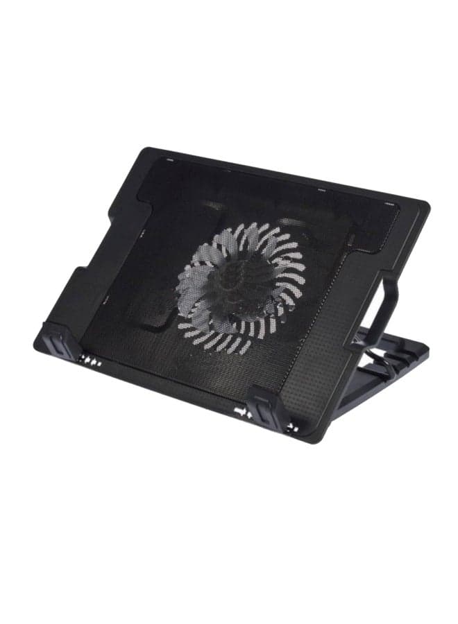 Laptop Cooling Pad With Stand Black