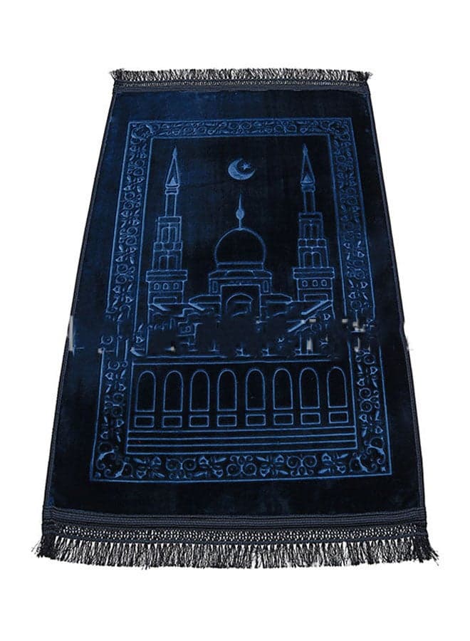 Islamic Muslim Prayer Mat Blue 120 x 80cm