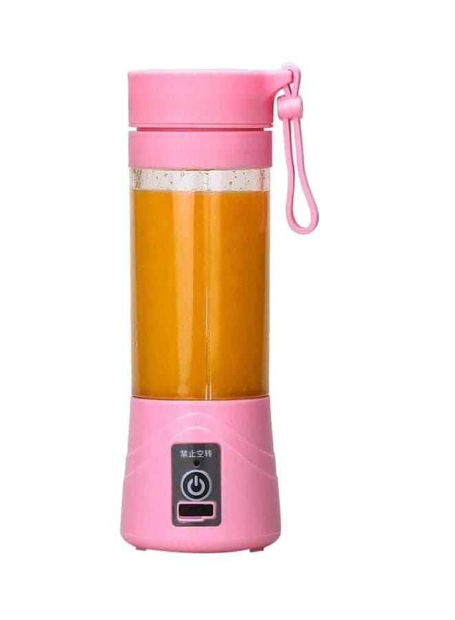 Rechargeable Juice Blender Pink/Clear