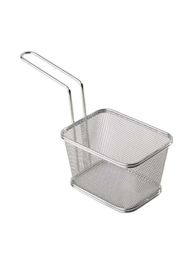 Fry Basket Silver 10 x 9cm