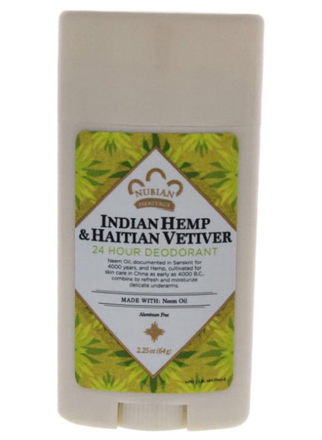 Indian Hemp And Haitian Vetiver 24-Hour Deodorant Stick
