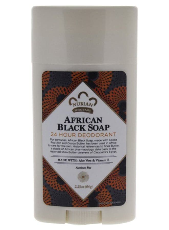 African Black Soap 24-Hour Deodorant Stick