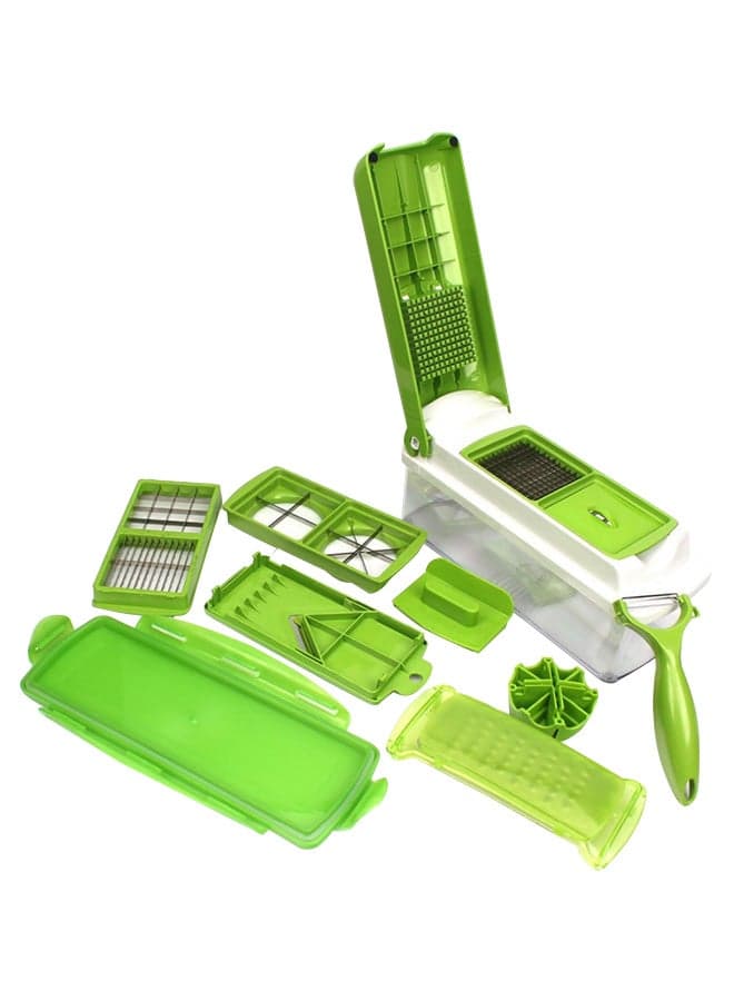 Nicer Dicer Multi Chopper Vegetable Cutter Fruit Slicer Green
