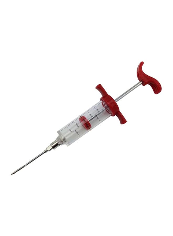Meat Marinade Injector Flavor Syringe Cooking Meat Poultry Turkey Chicken Bbq Tool Multicolour