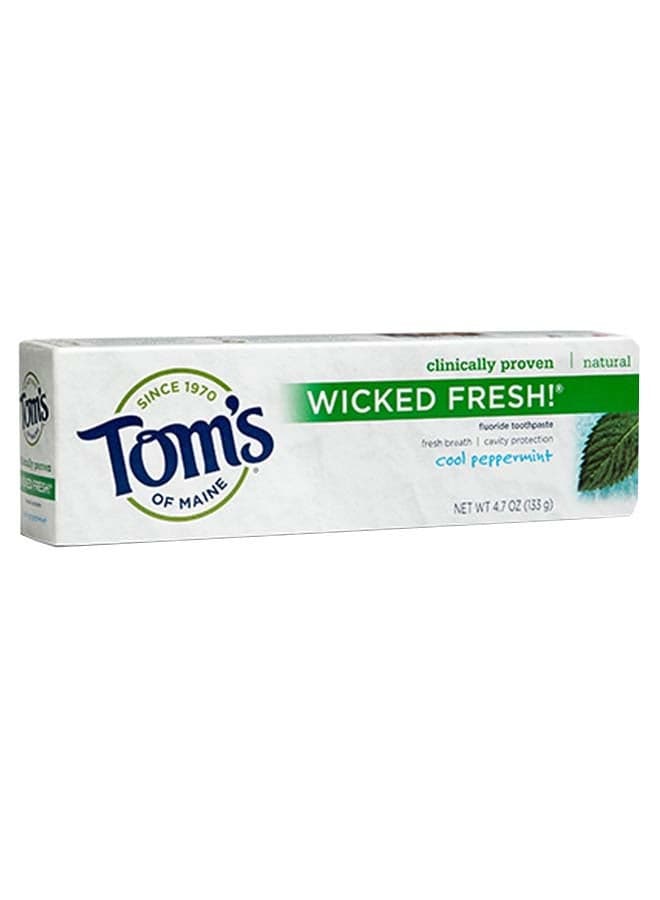 Wicked Fresh Cool Peppermint Fluoride Toothpaste 133grams