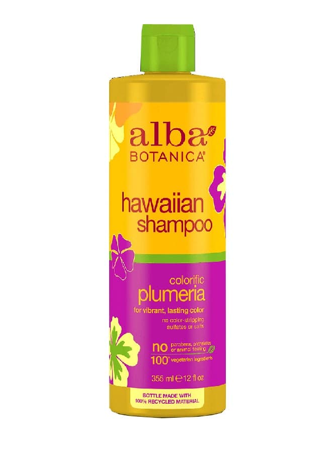 Colorific Plumeria Natural Hawaiian Shampoo 355ml