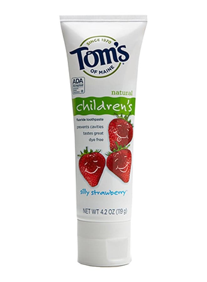 Children's Silly Strawberry Fluoride Toothpaste 119grams