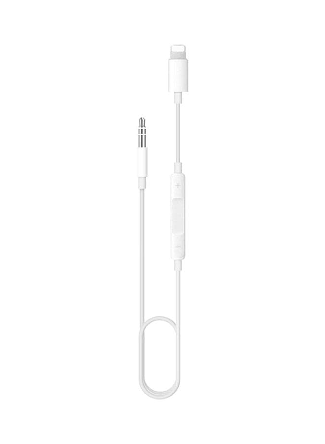 Lightning To Stereo Aux Cable