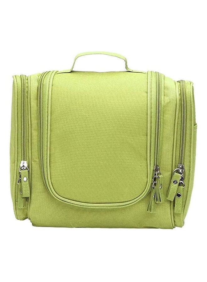 Travel makeup toiletry kit waterproof cosmetic bag Green