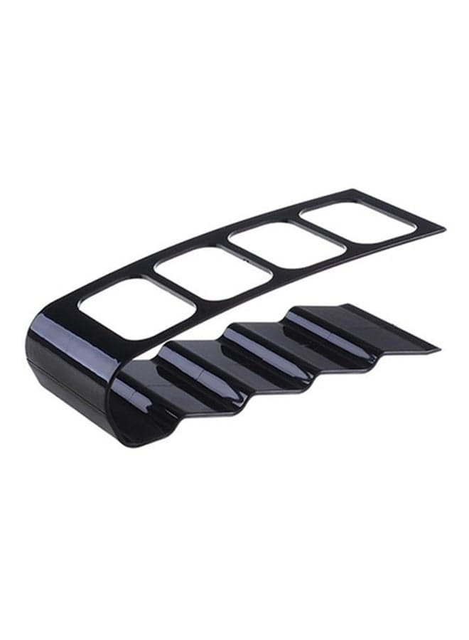 Remote Control Storage Holder Black Medium