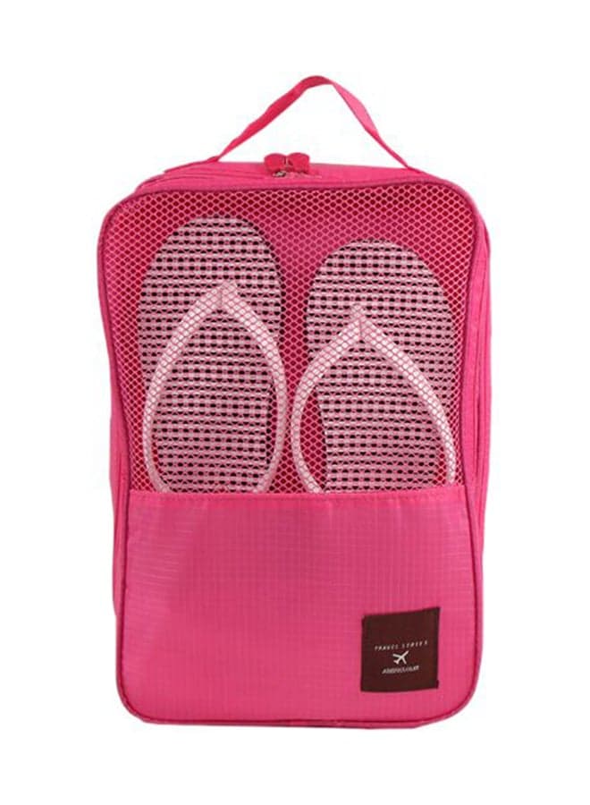 Travel Portable Shoe Organizer Pink Medium
