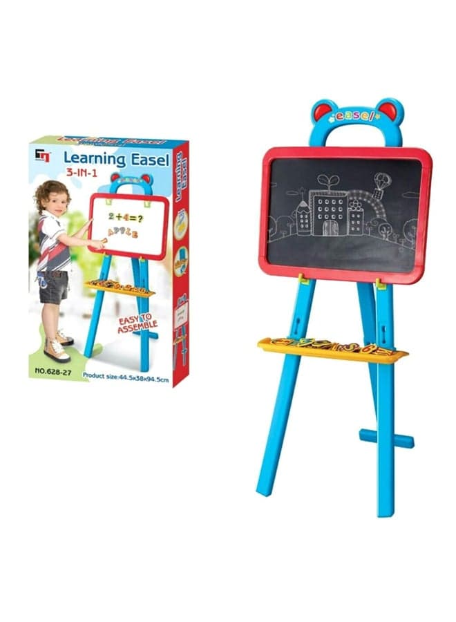 Easel 3 in 1 Writing board Multicolour