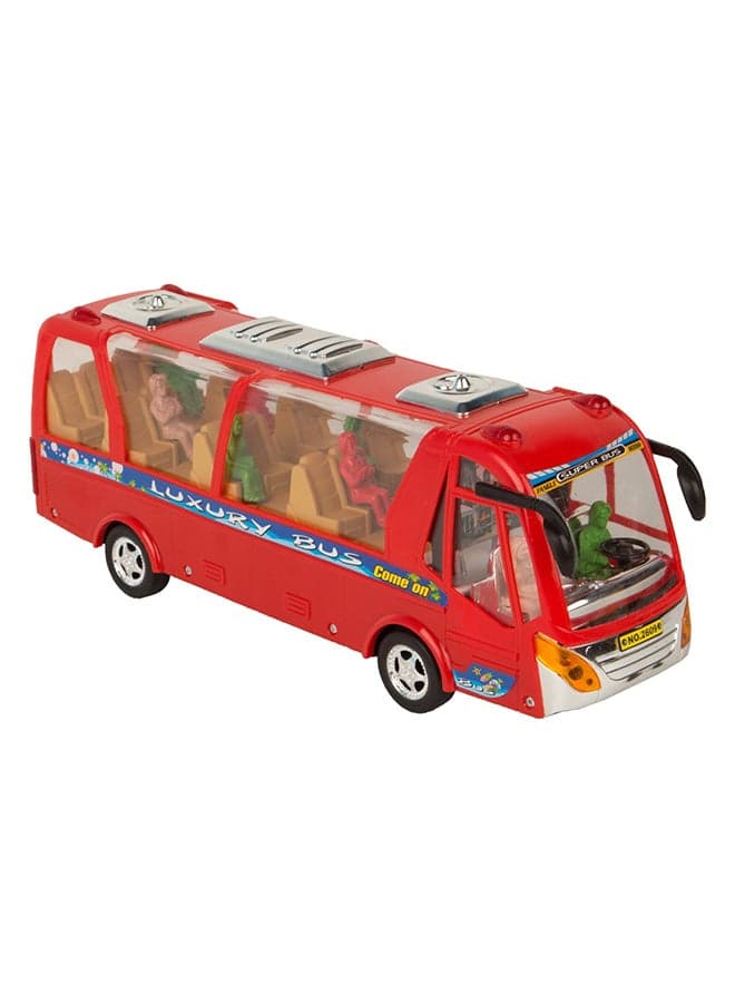 Top Public Bus With LED Light 2609B