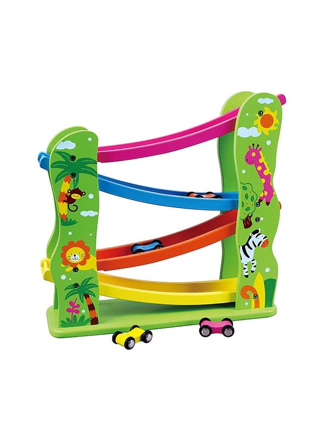 Wooden Jungle Zig Zag Car Slider