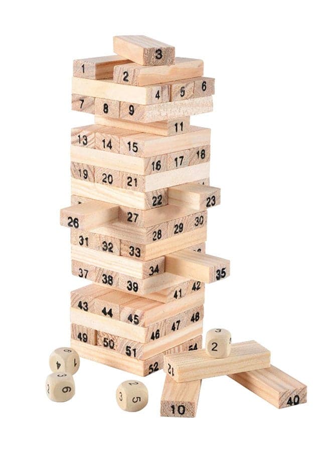 Set Kids Baby Digital Wooden Tower