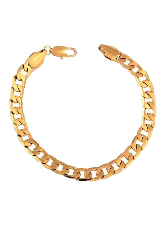18 Karat Gold Plated Copper Bracelet