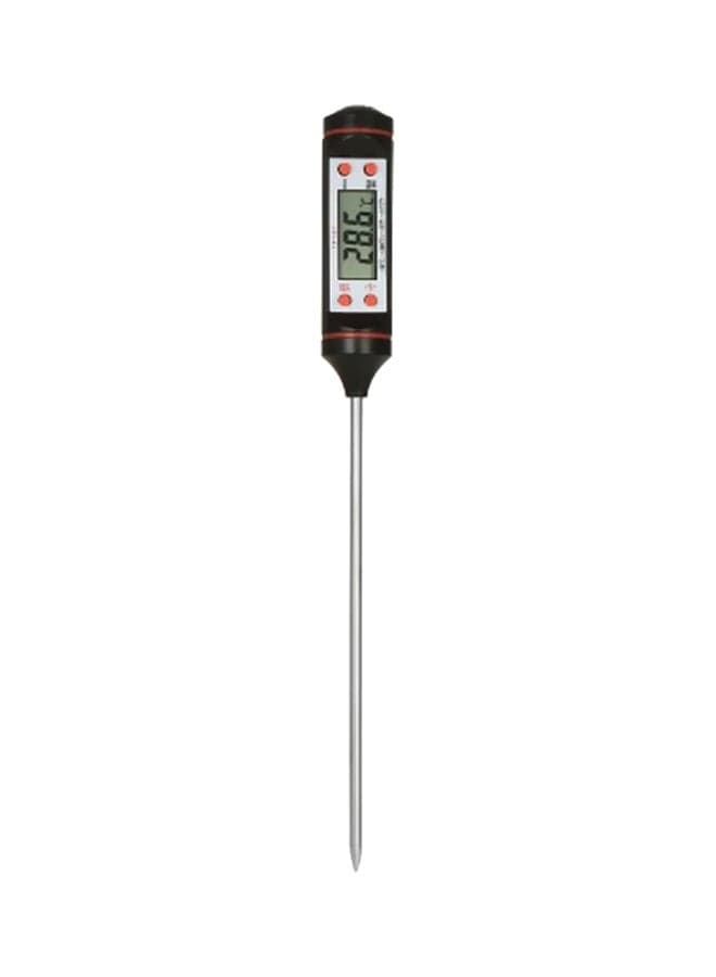 LCD Digital Thermometer Black/Silver 23.5x2.3cm
