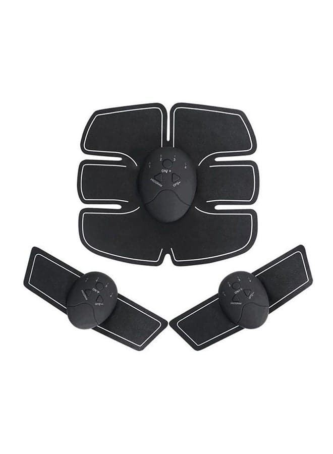 3-Piece EMS Muscle Trainer Gear Belt 22.8cm