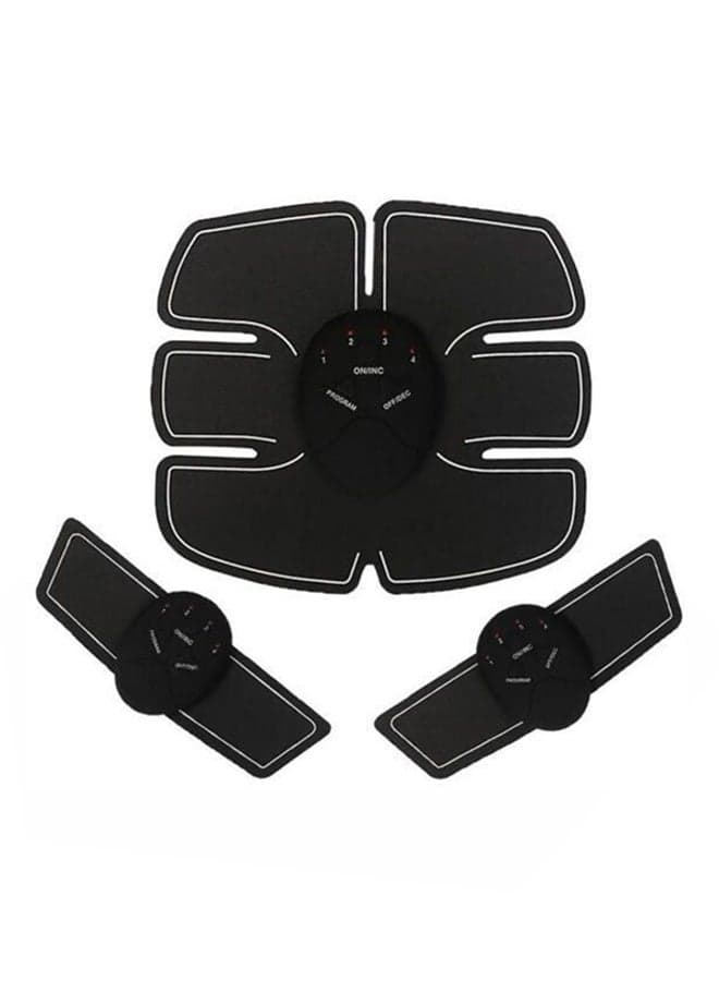 3-Piece Ems Muscle Trainer Gear Belt