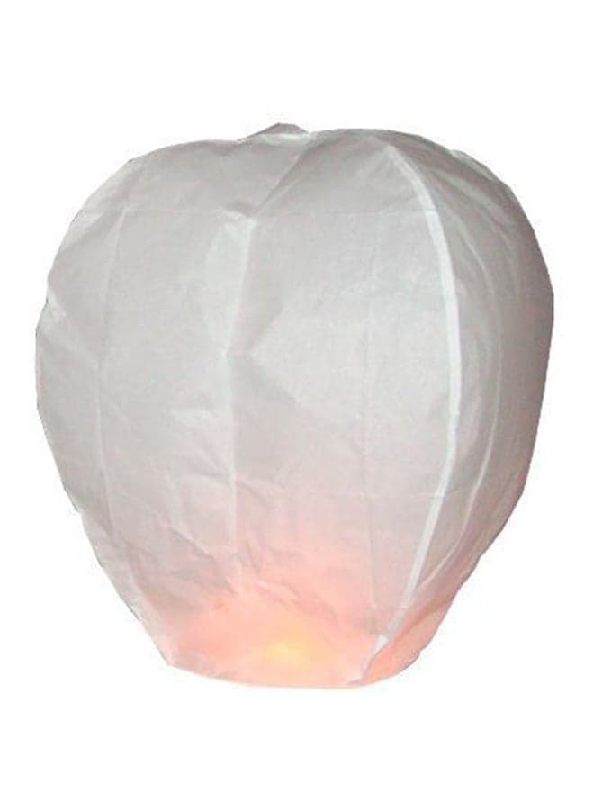 Sky Lanterns, China Sky Ballons（10 Pcs/Set, White)