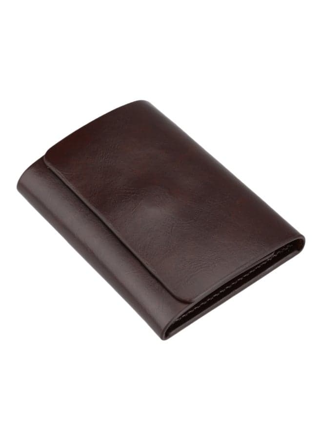 Fashion Money Clip Wallet Coffee/Brown