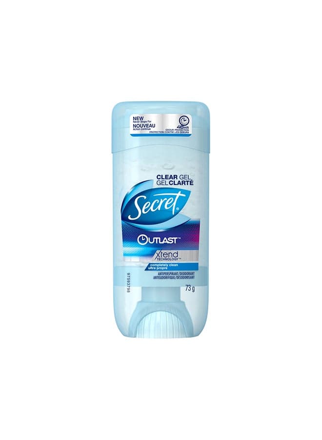 Outlast Xtend Completely Clean Antiperspirant And Deodorant Clear Gel