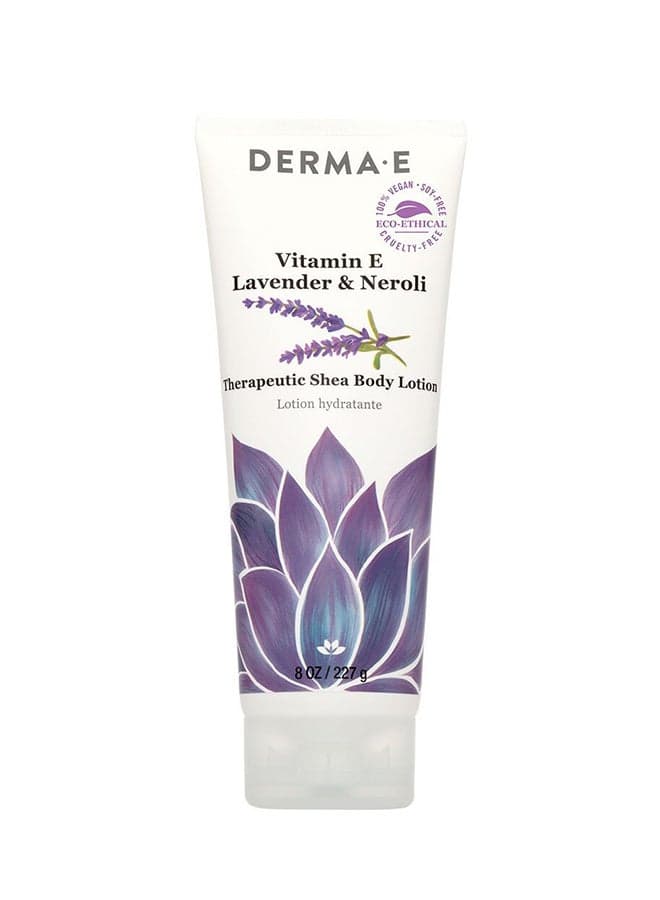 Vitamin E Lavender And Neroli Therapeutic Shea Body Lotion 227grams