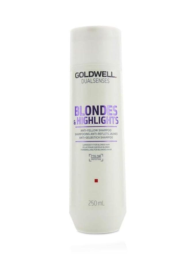 Dual Senses Blondes & Highlights Anti-Yellow Shampoo 250ml