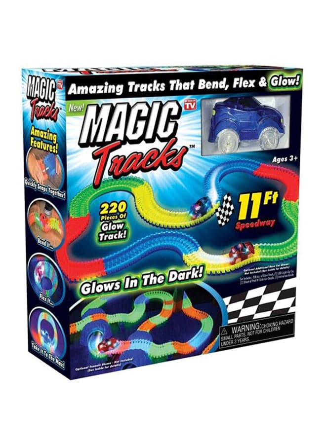 Ontel Magic Tracks The Amazing Racetrack That Can Bend, Flex And Glow