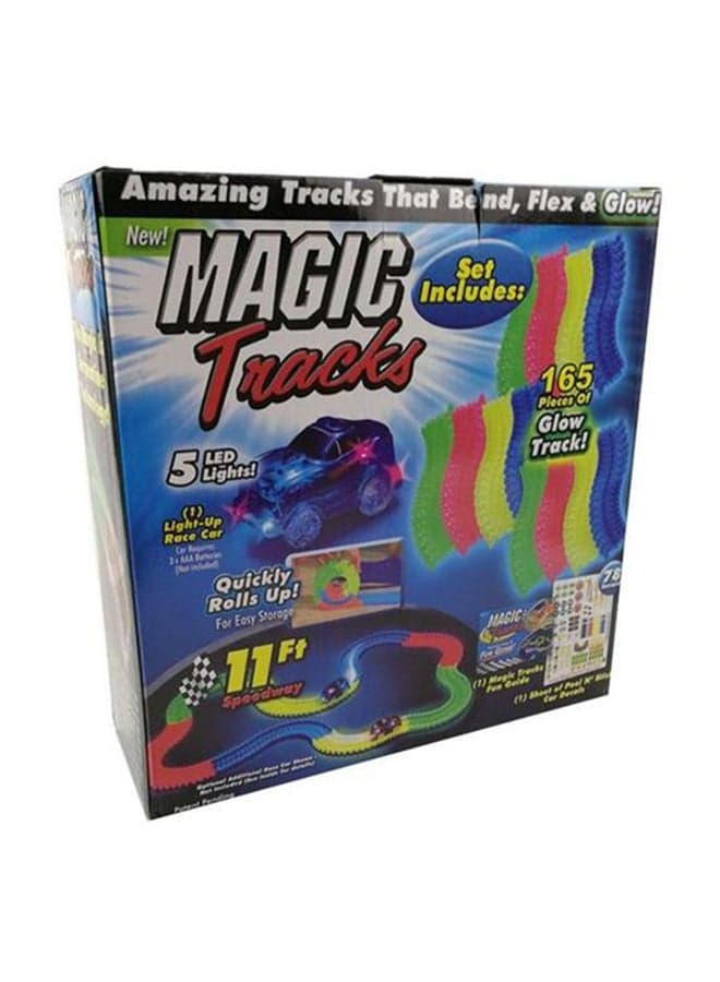 220-Piece Magic Tracks Flex And Glow In Dark Set