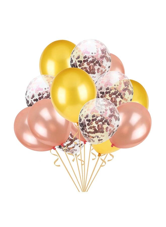15-Piece Decorative Party Balloons