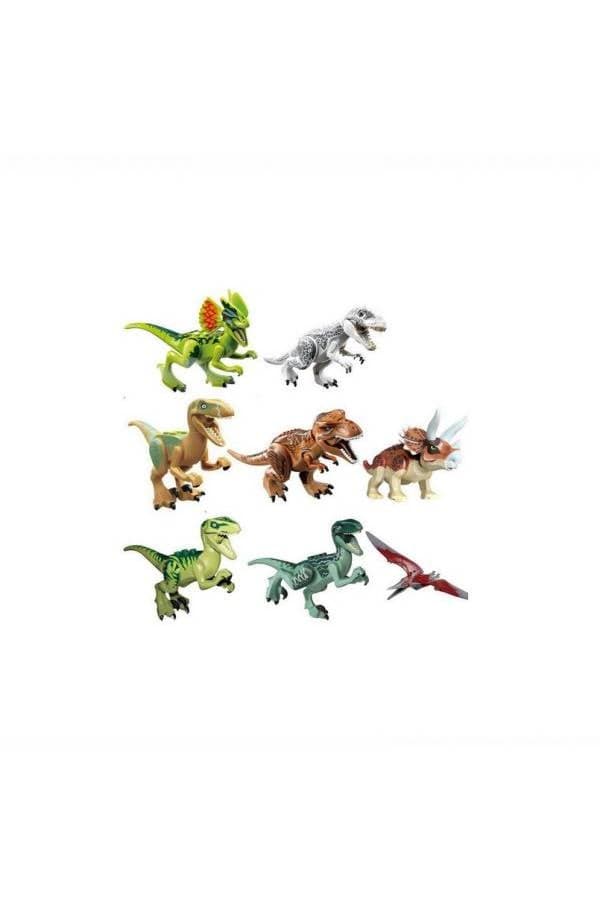 8-Piece Jurassic Park World Dinosaur Puzzle Toy
