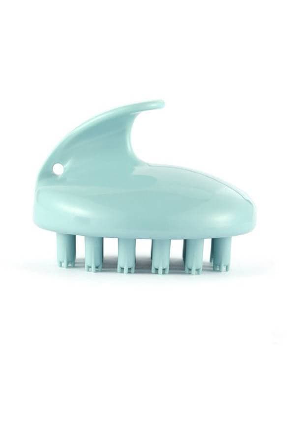 Scalp And Shampoo Head Massager Comb Olive Green