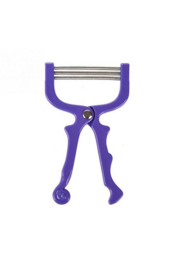 Manual Spring Clipper Purple/Silver