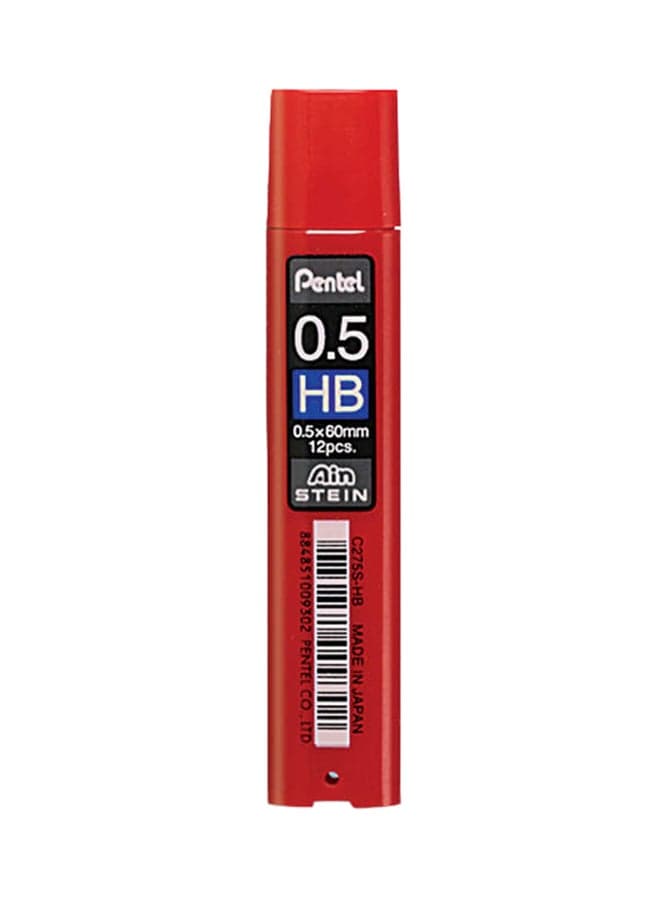 PE-C275S-HB Ain Stein HB 0.5 mm Tube 12 Leads Red