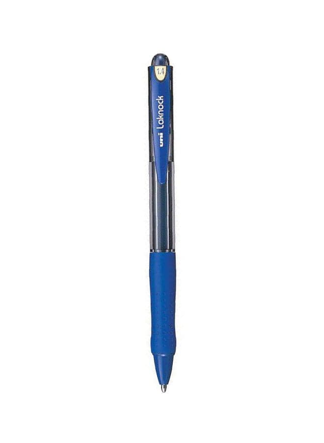 Uniball Laknnock Retractable Pen Blue/Clear