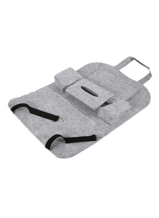 Auto Storage Pockets Vehicle Bags Back Seat Grey